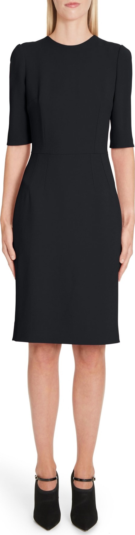 Dolce & Gabbana Cady Sheath Dress