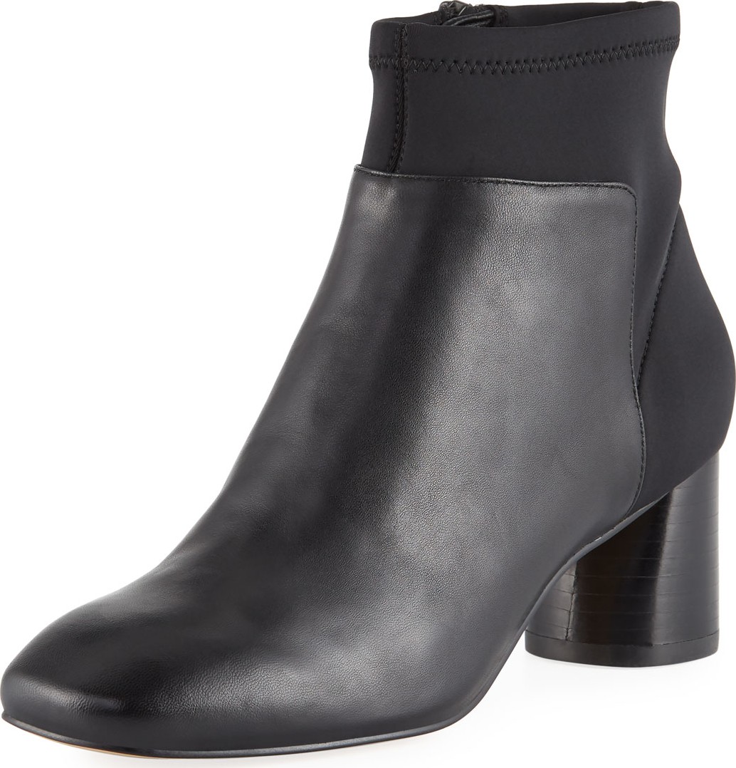 Donald J Pliner Cazzie Stretch Leather Booties