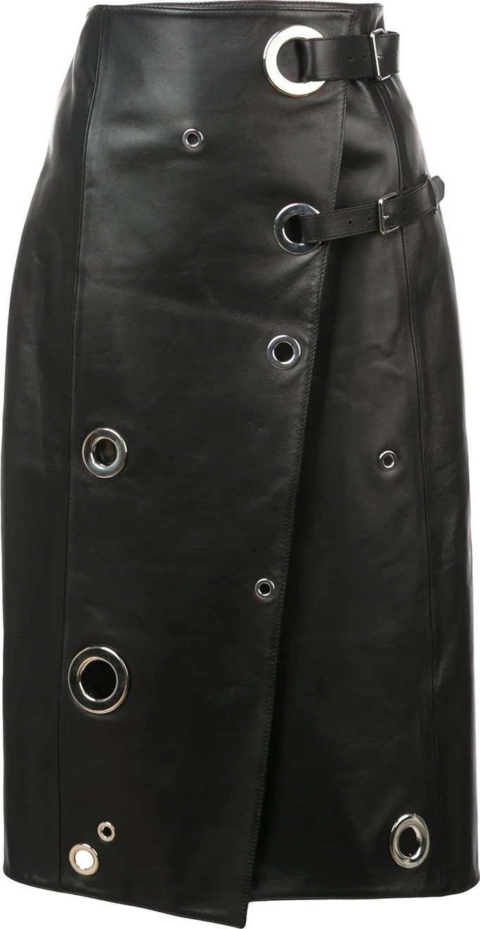 Altuzarra rivet wrap skirt