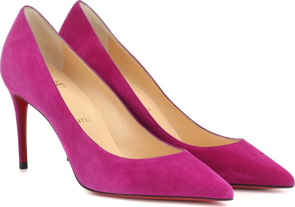 Christian Louboutin Kate 85 suede pumps
