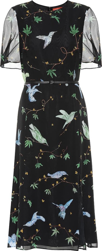 Altuzarra Gorman printed silk dress
