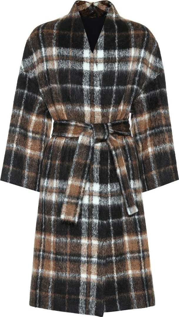 Brunello Cucinelli Brushed wool and alpaca coat