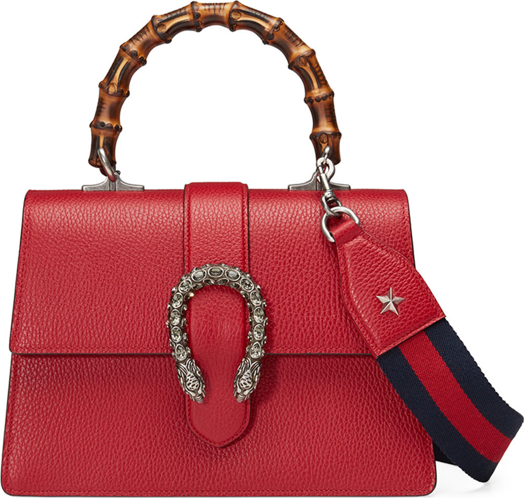 Gucci Dionysus Medium Leather Top-Handle Bag