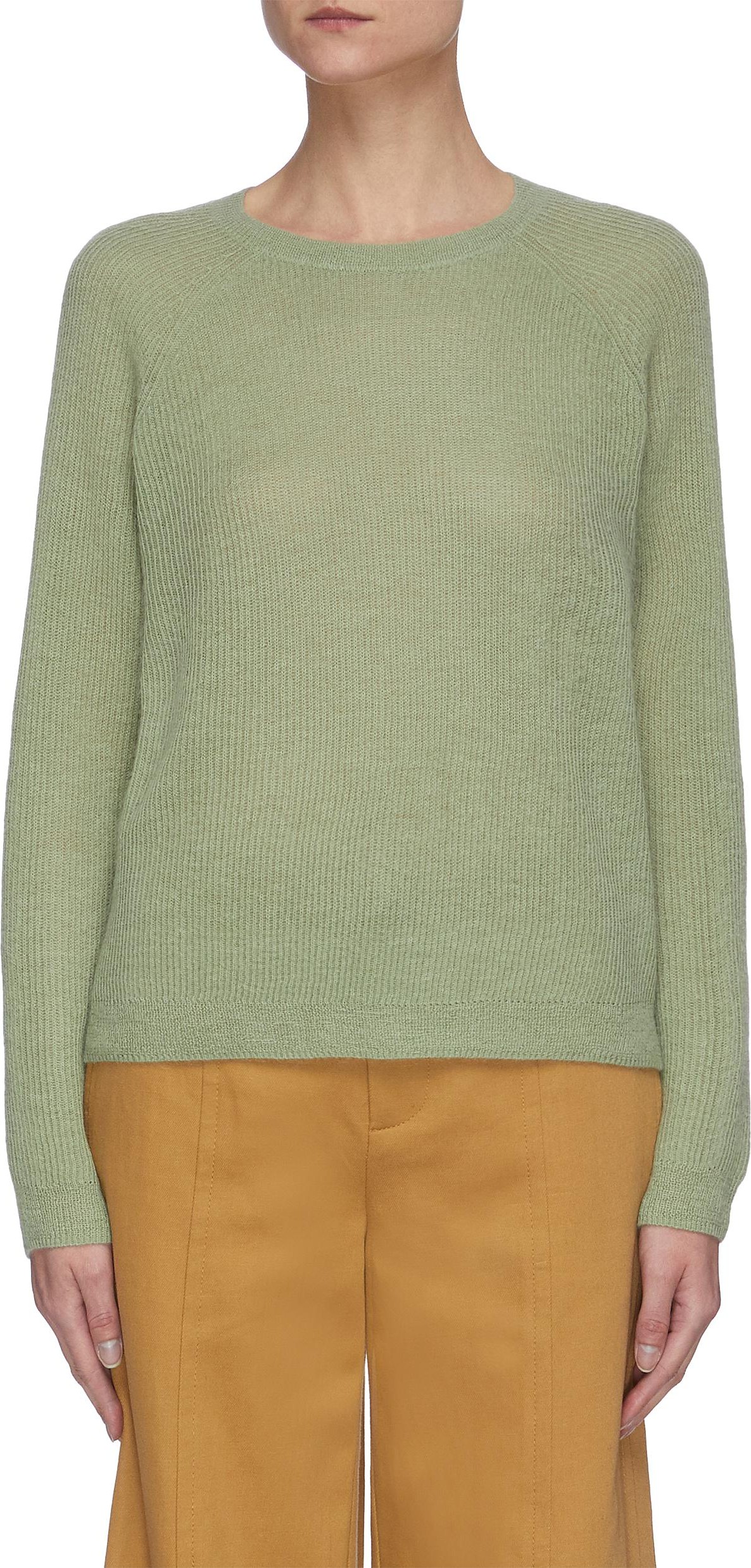 Vince Ribbed stitch raglan sweater