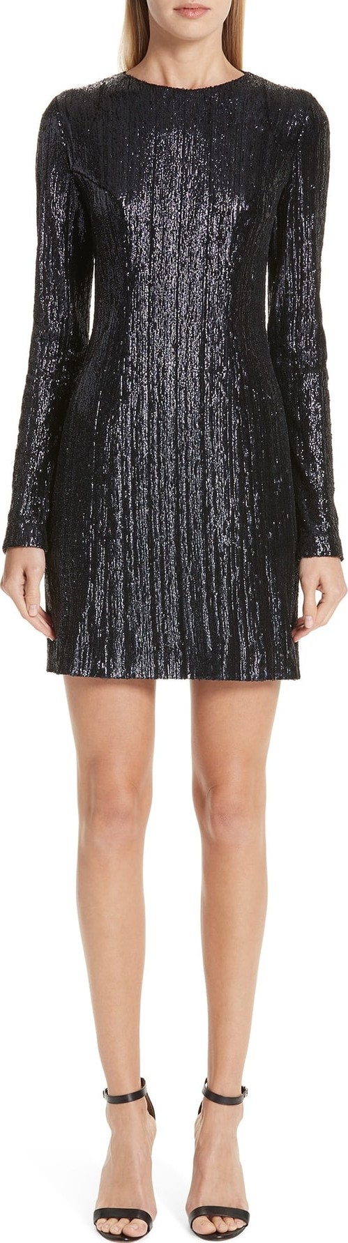 Galvan Sequin Sheath Minidress