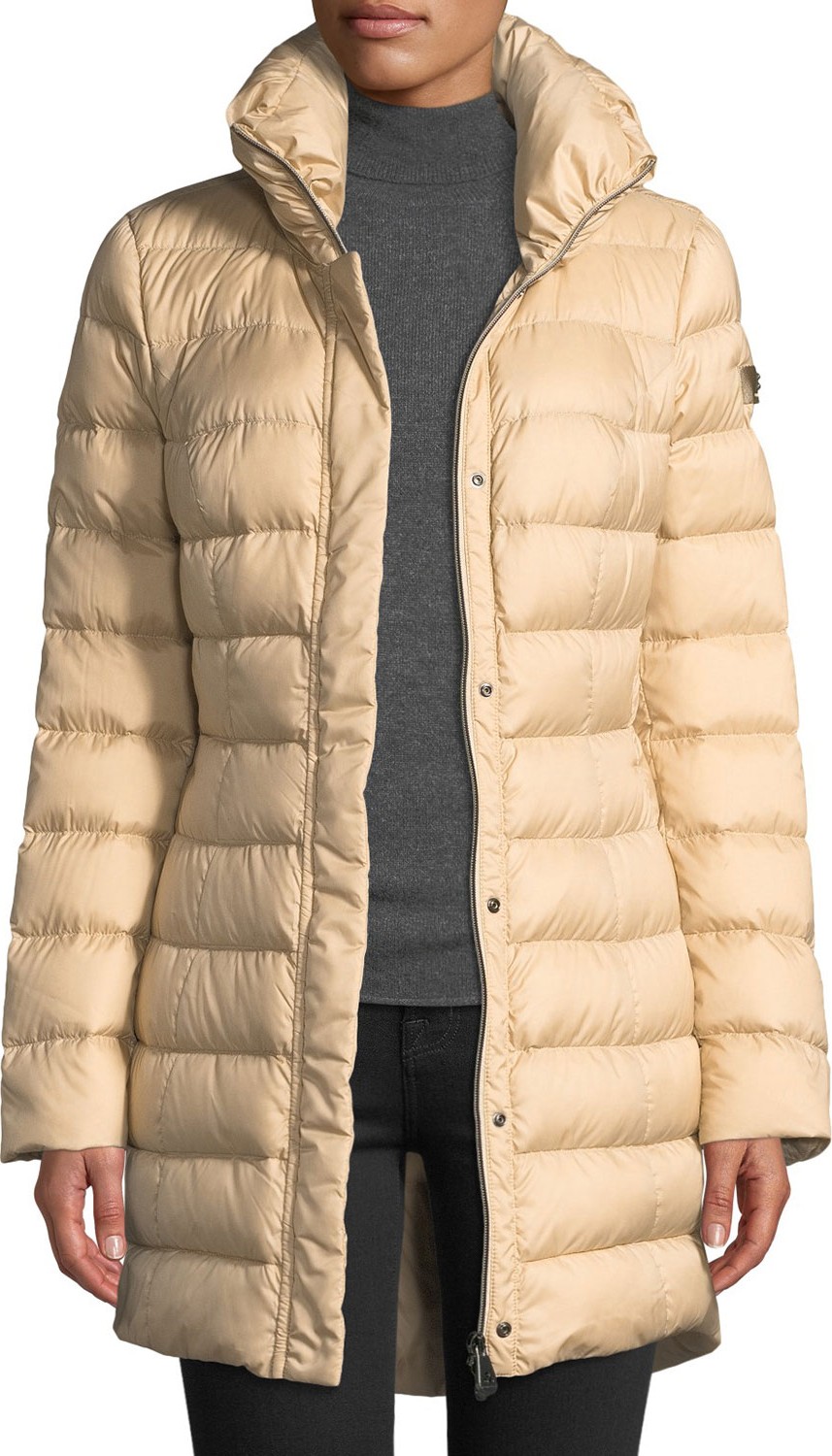 Peuterey Sobchak Duvet Channel-Quilt Coat