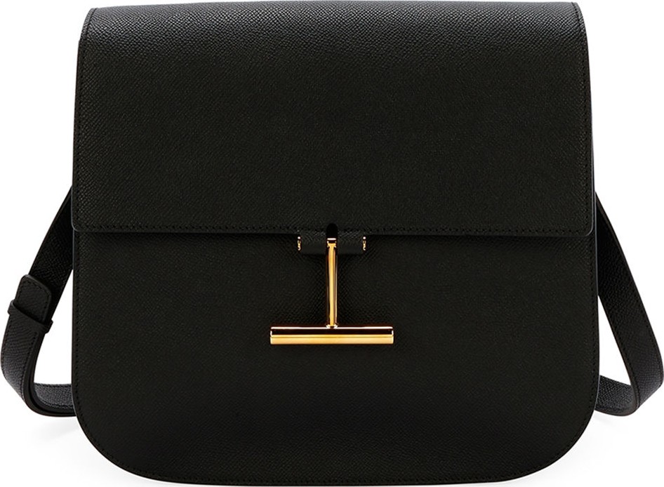 TOM FORD Tara Grain Calf Shoulder Bag