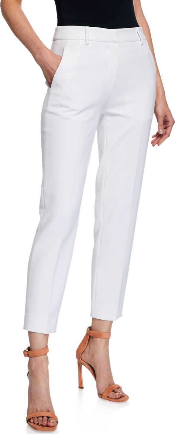 DIANE von FURSTENBERG Dahlia Straight-Leg Ankle Pants