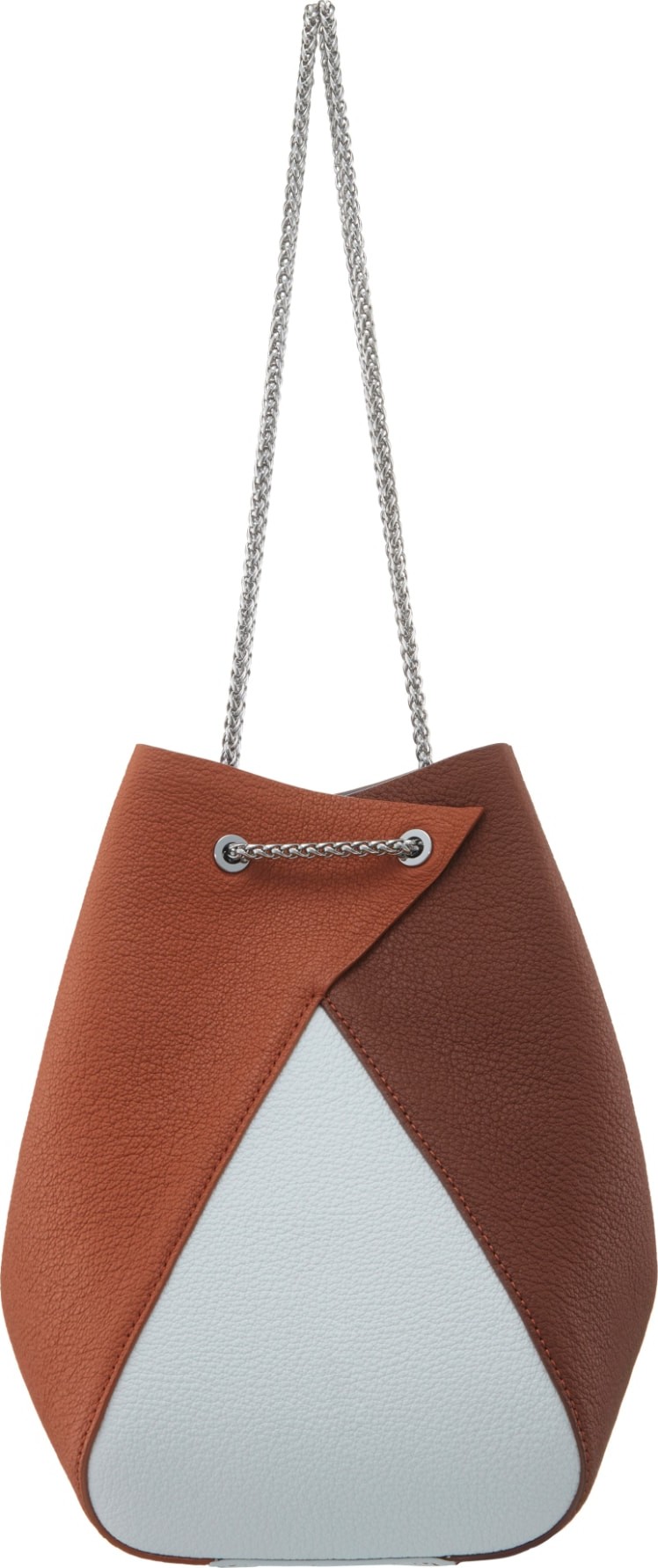 The Volon Mani Colorblock Leather Shoulder Bag