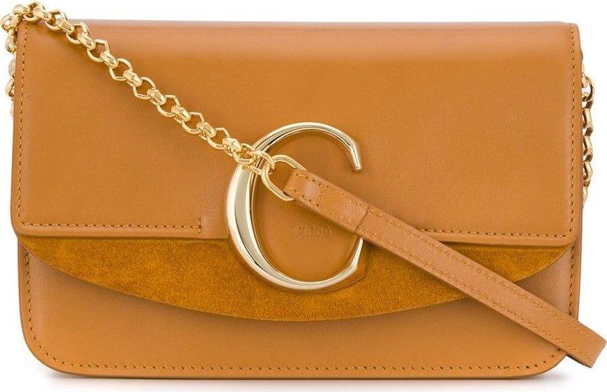 Chloe C double crossbody bag