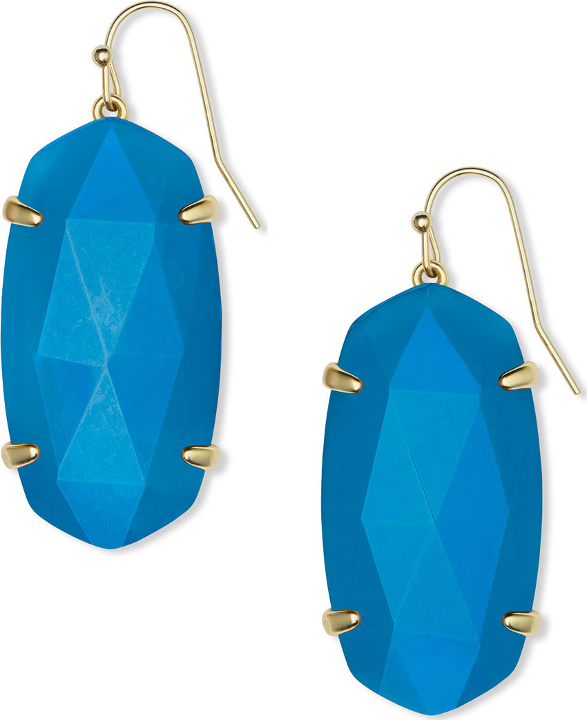 Kendra Scott Esme Drop Earrings, Teal