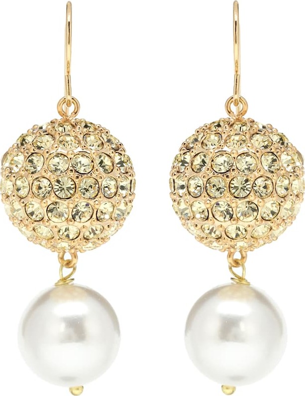 Erdem Crystal Sphere earrings