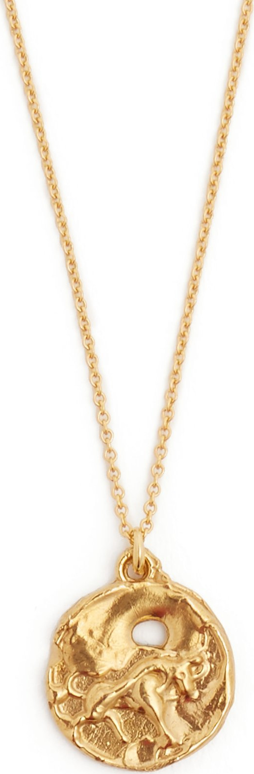 Alighieri Taurus gold-plated necklace