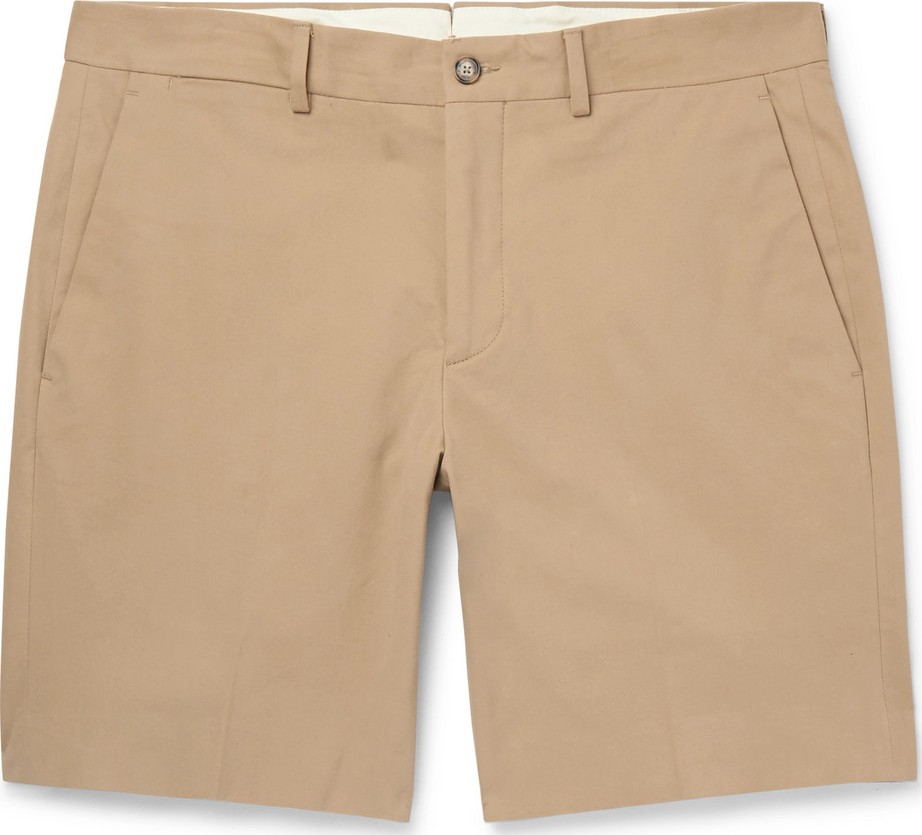 Ralph Lauren Purple Label Knightsbridge Slim-Fit Stretch-Cotton Twill Shorts