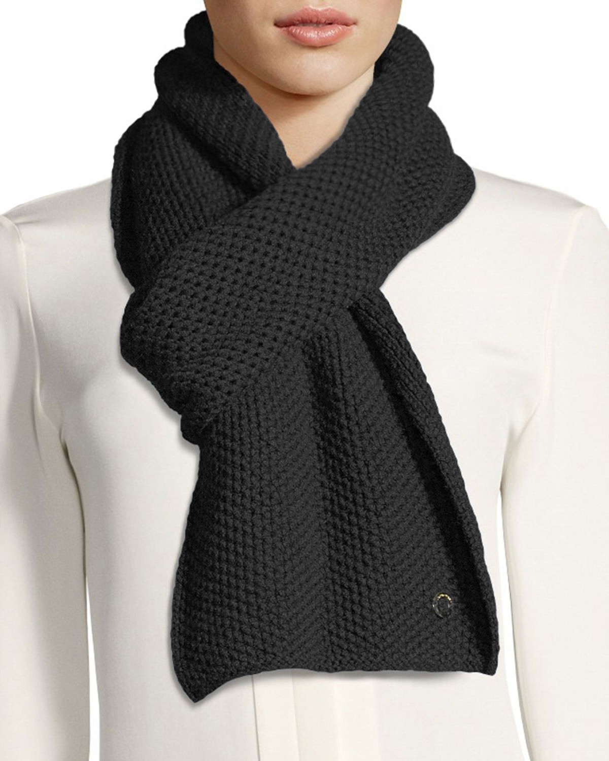 Loro Piana Cashmere Rougemont Knit Scarf