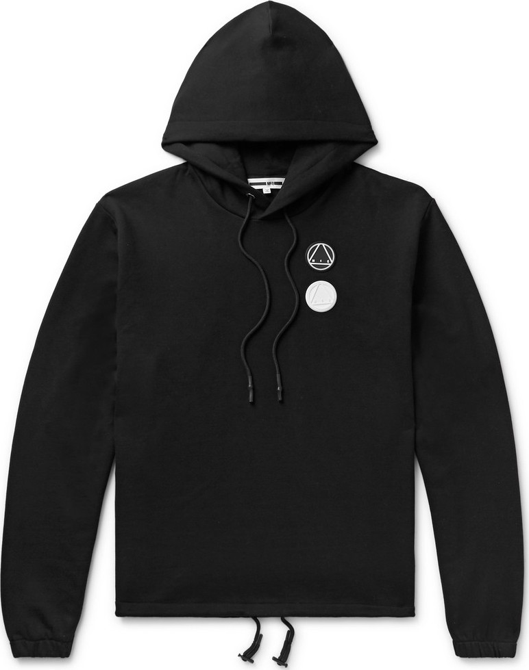 McQ - Alexander McQueen Logo-Appliquéd Printed Loopback Cotton-Jersey Hoodie