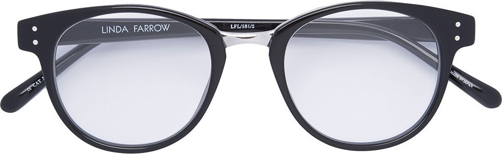 Linda Farrow round frame glasses