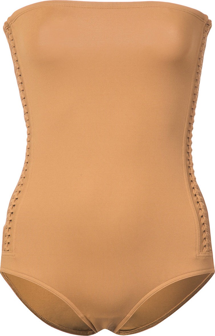 Eres Polarize strapless swimsuit