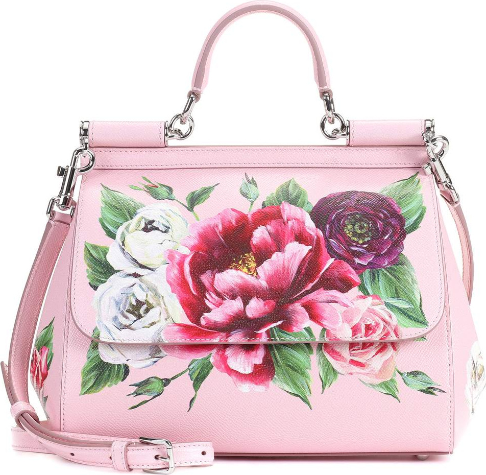 Dolce & Gabbana Sicily Medium leather shoulder bag