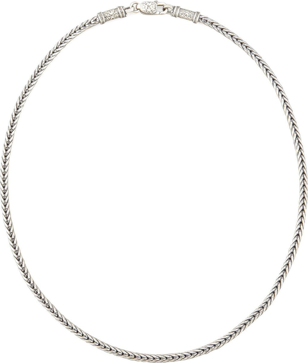 Konstantino Men's Sterling Silver Chain Necklace, 24"