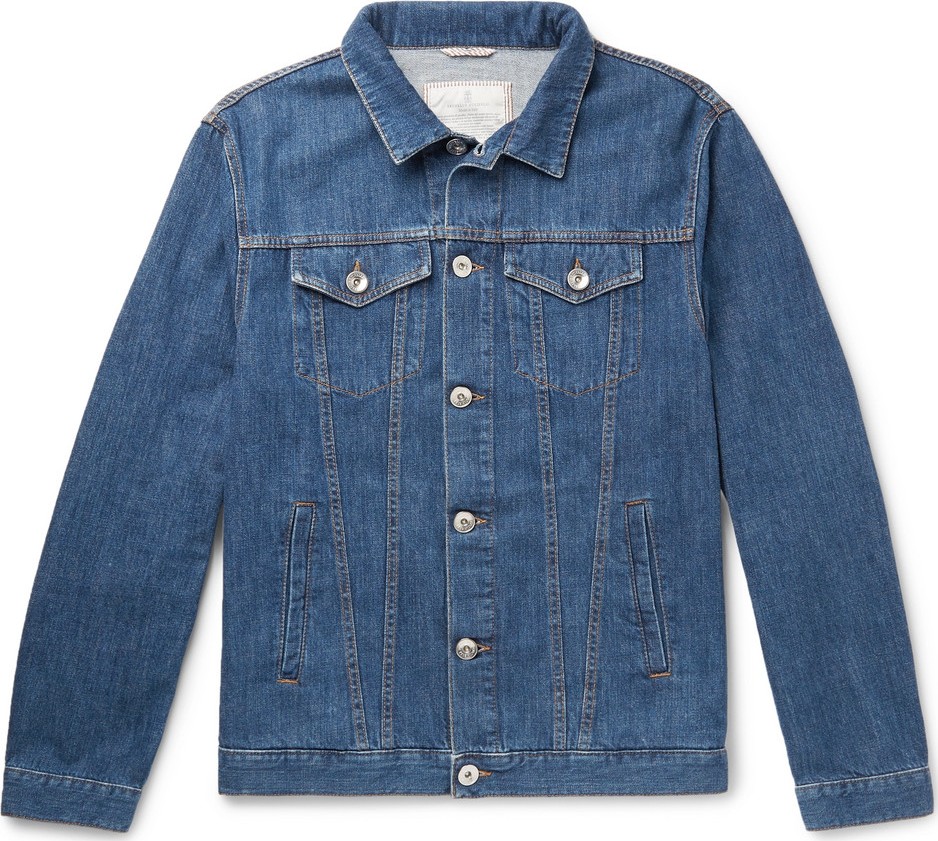 Brunello Cucinelli Stretch-Denim Jacket