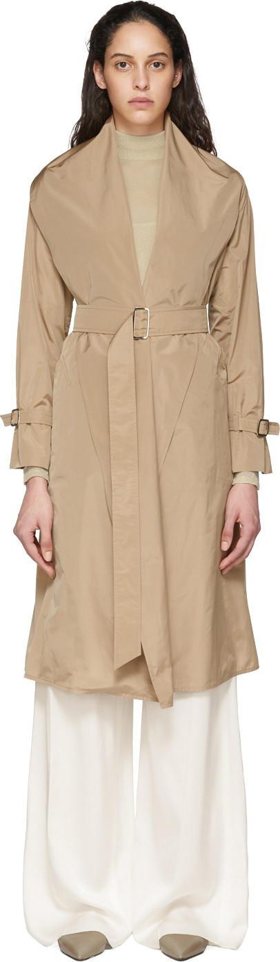 Max Mara Beige Campo Trench Coat