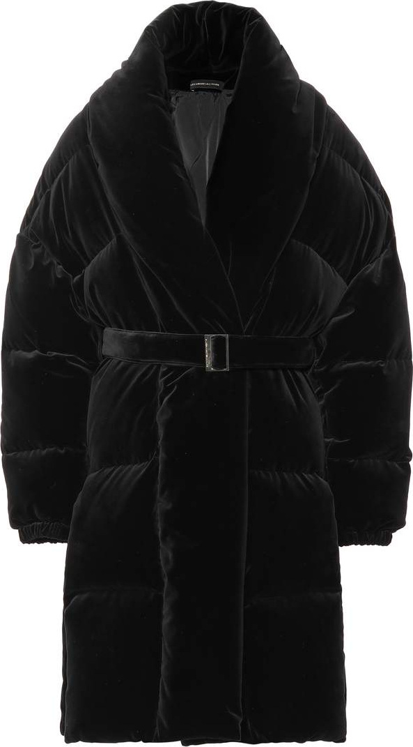 Alexandre Vauthier Velvet puffer coat