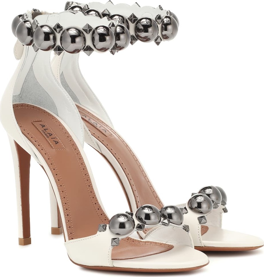 Alaïa Embellished leather sandals