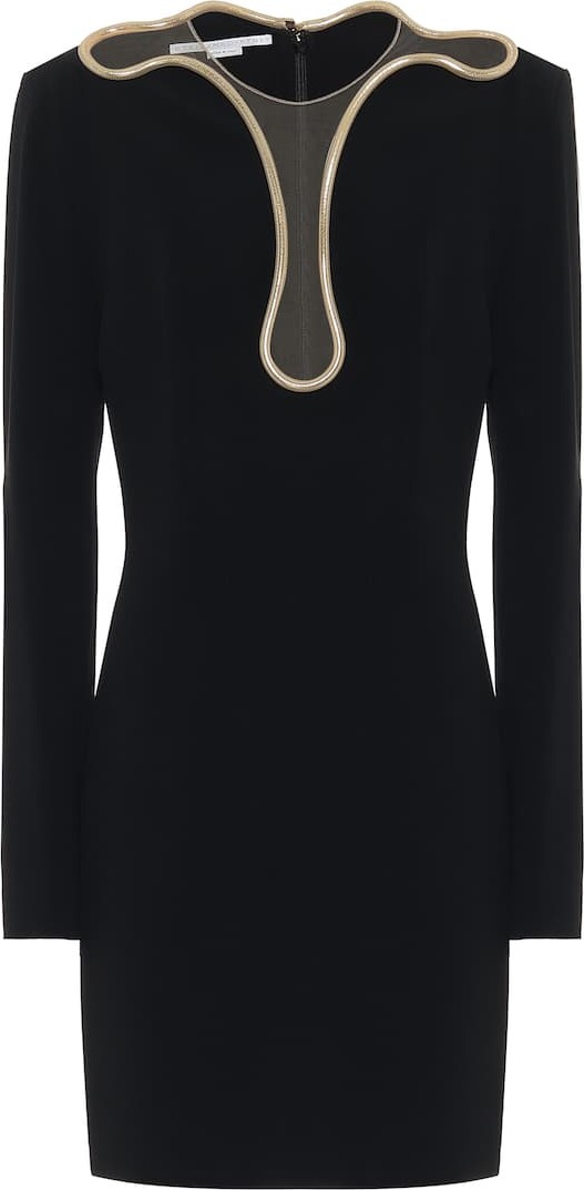 Stella McCartney Isabela cady minidress