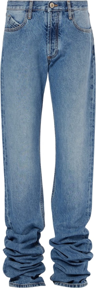 The Attico - Mid-rise straight jeans