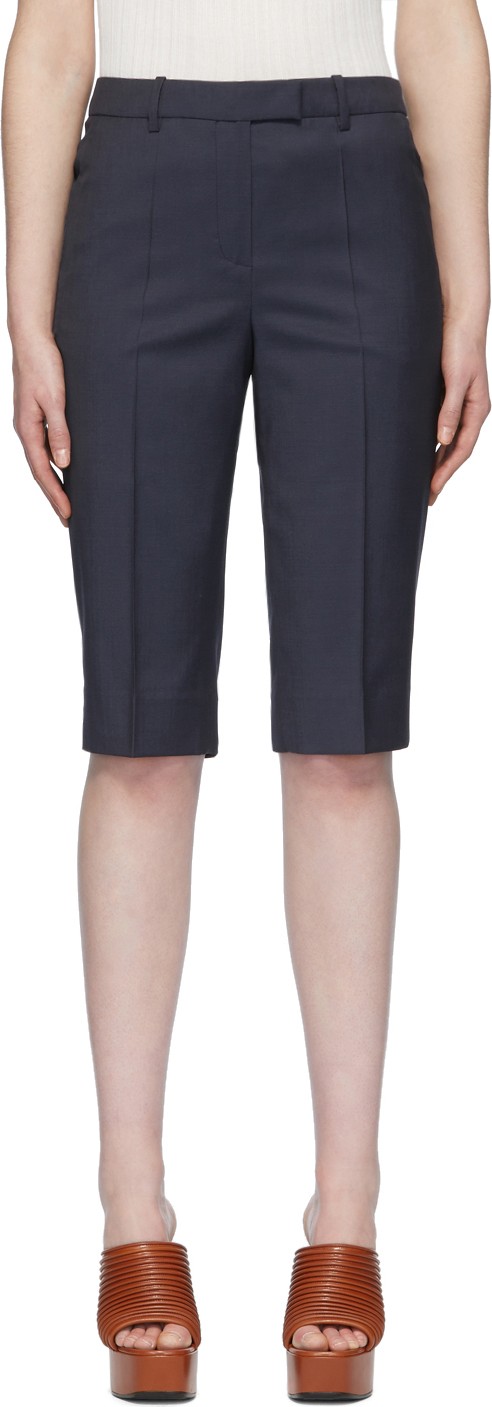 Givenchy Navy Bermuda Shorts