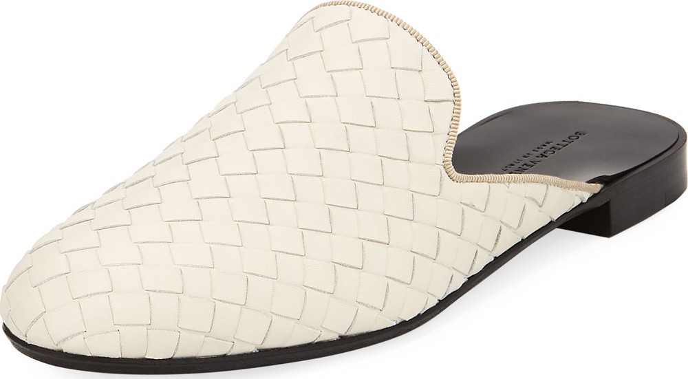 Bottega Veneta Woven Napa Leather  Flat
