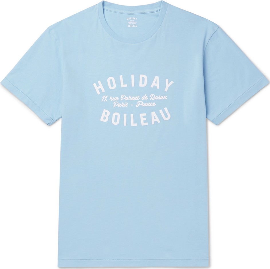 Holiday Boileau Logo-Print Cotton-Jersey T-Shirt