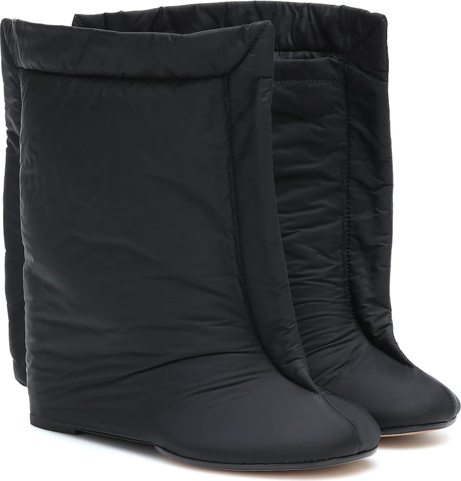 MM6 Maison Margiela Nylon ankle boots