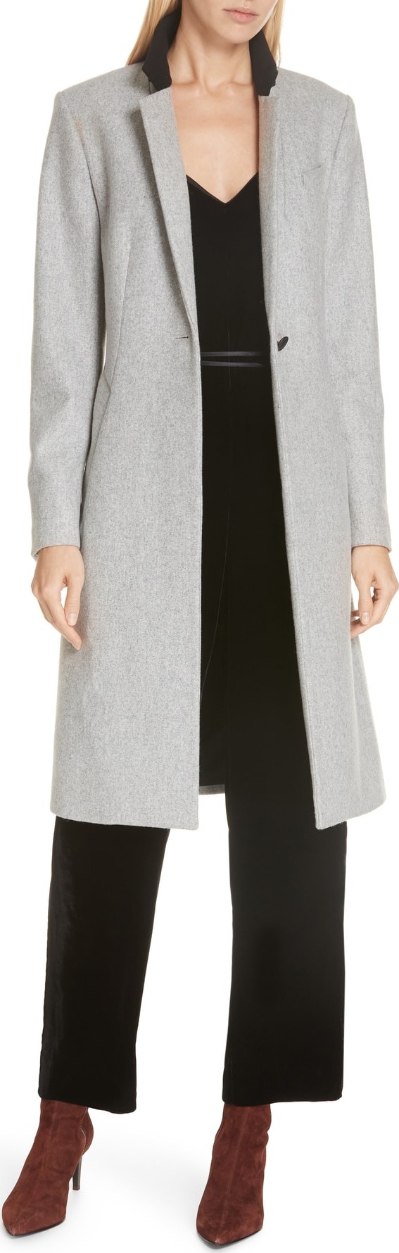 Rag & Bone Daine Virgin Wool Blend Coat