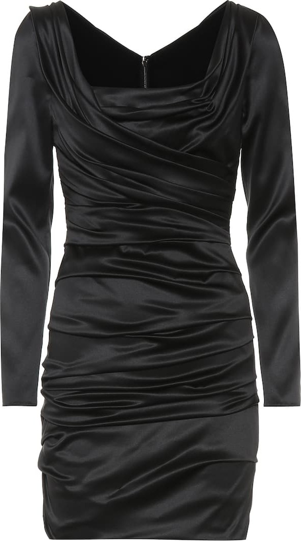 Dolce & Gabbana Stretch silk minidress