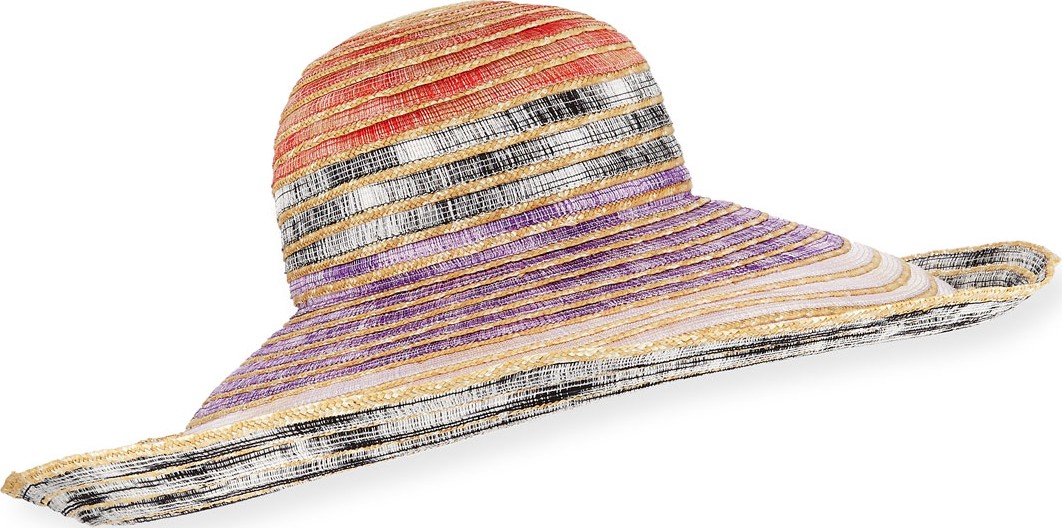 Missoni Woven Straw Sun Hat