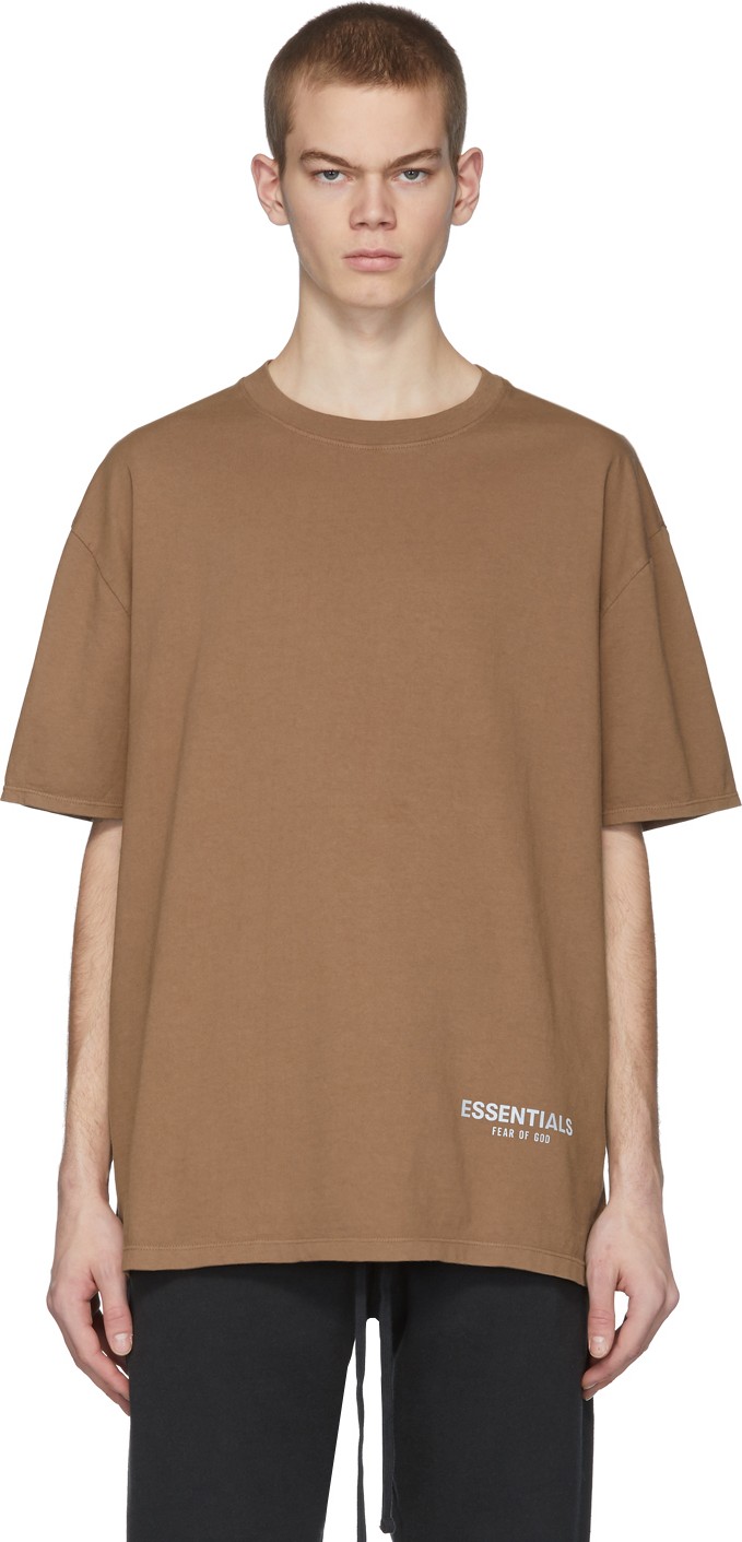 Essentials Tan Core T-Shirt