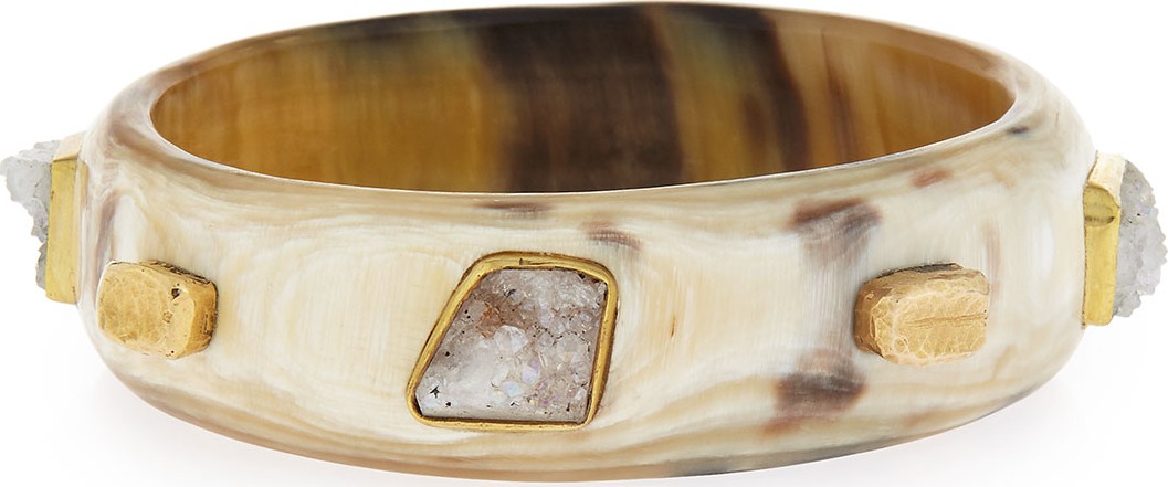 Ashley Pittman Mrembo Druzy Bangle Bracelet