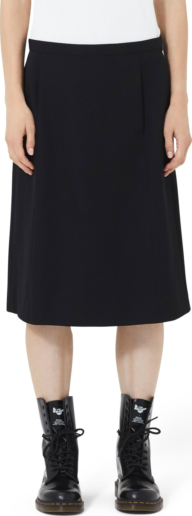 MARC JACOBS Wool A-Line Skirt