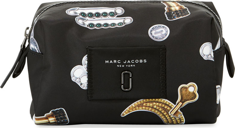 MARC JACOBS Large Tossed Charms Cosmetics Bag