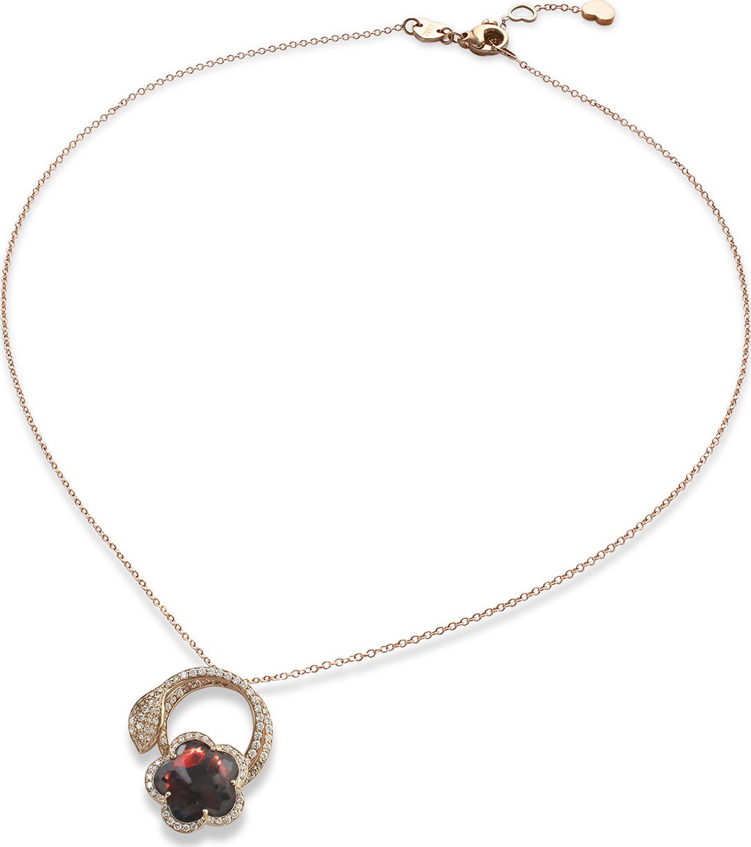 Pasquale Bruni Bon Ton 18k Rose Gold Necklace with Diamonds