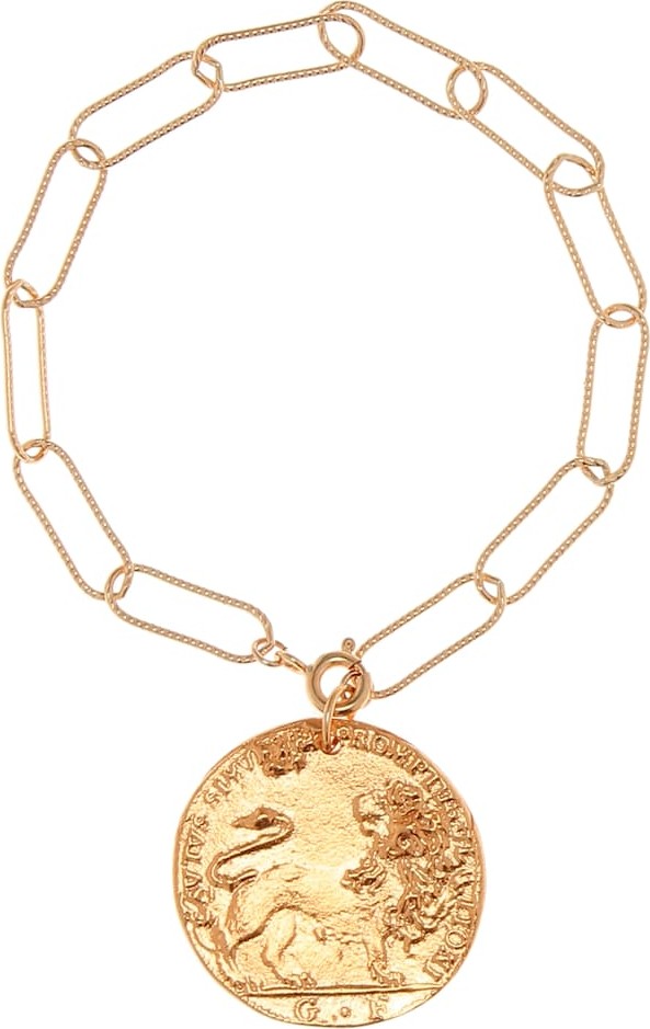 Alighieri Il Leone 24kt gold plated bracelet