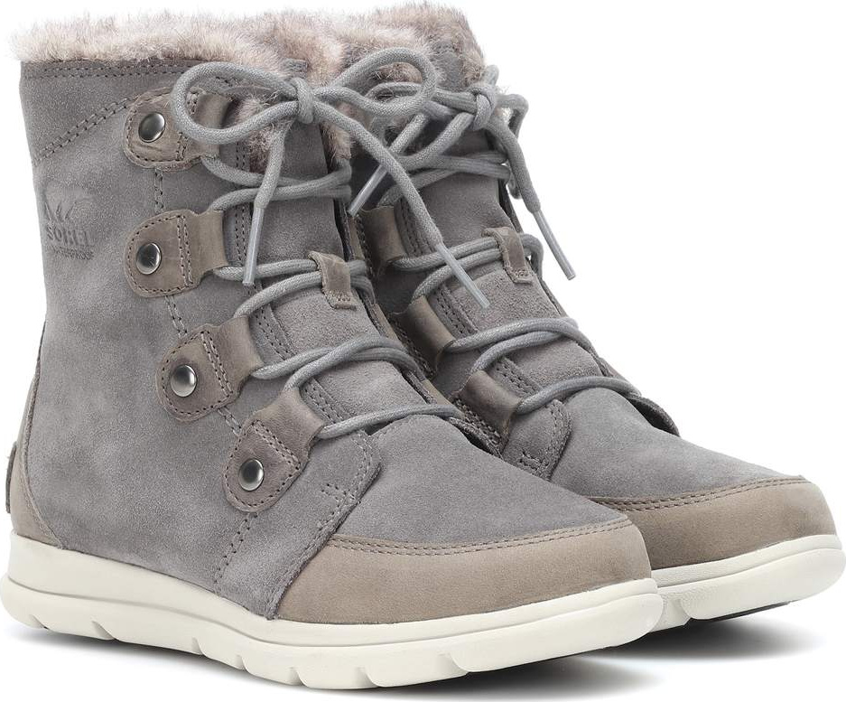 Sorel Explorer Joan suede boots