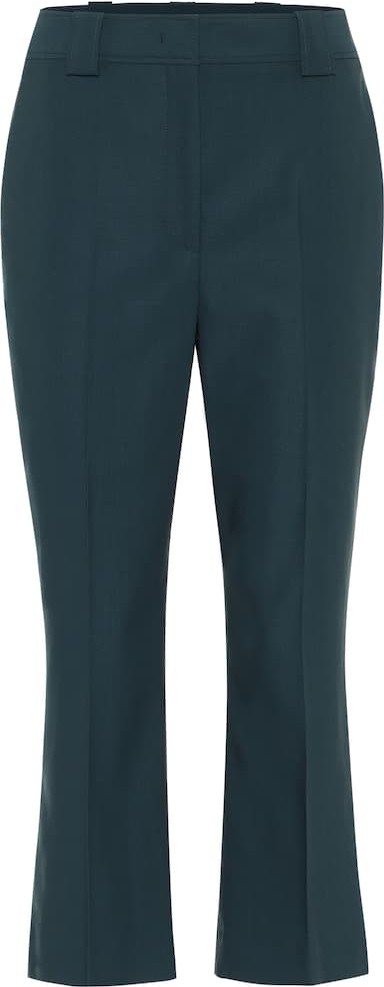 Salvatore Ferragamo Slim-leg wool pants