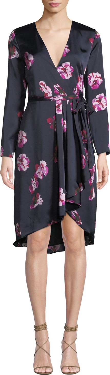 Joie Miltona Floral Wrap Dress