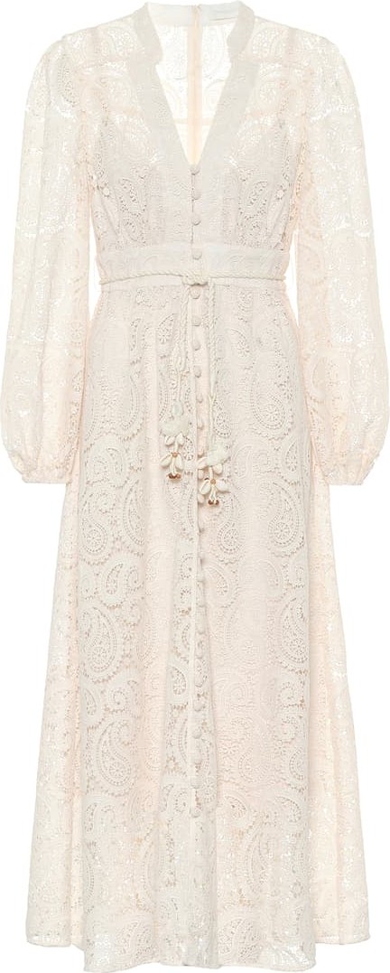 Zimmermann Exclusive to Mytheresa – Lace midi dress