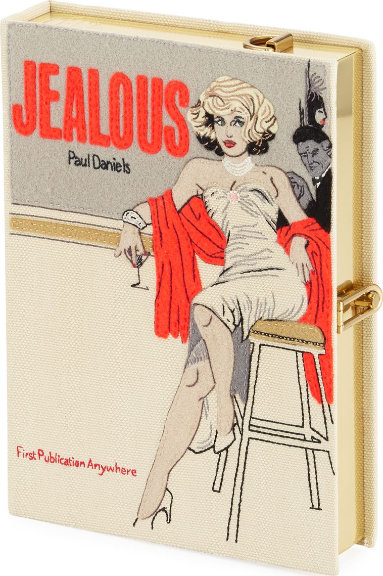 Olympia Le-Tan Jealous Book Clutch Bag