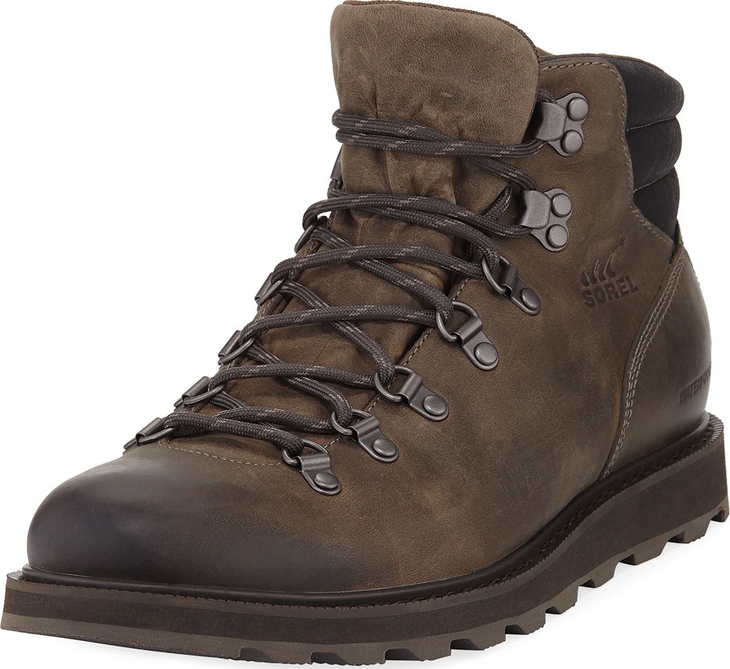 Sorel Madson Major Buffalo Waterproof Leather Hiker Boot