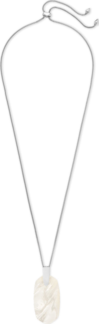 Kendra Scott Inez Pendant Necklace, Rhodium-Plate